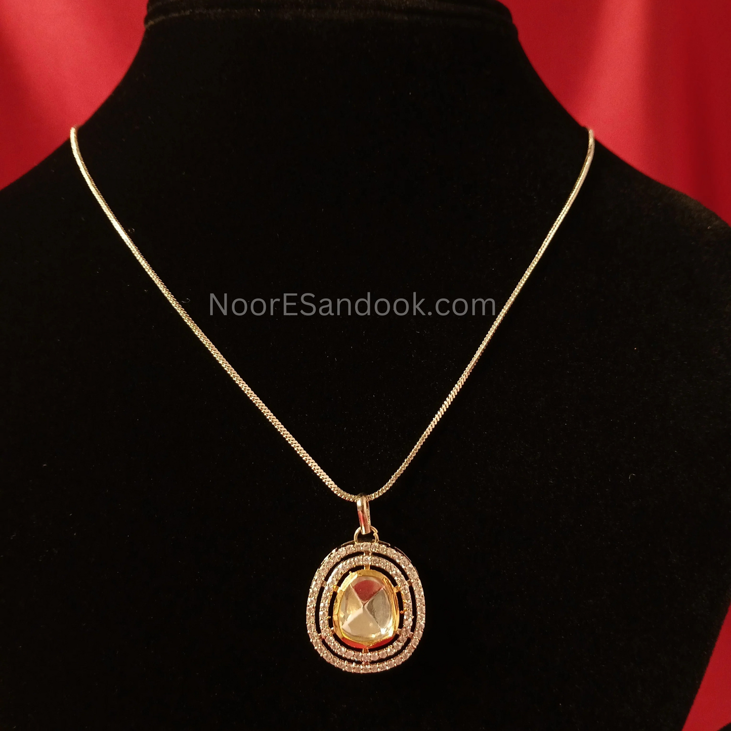 Polki pendant set- design 6