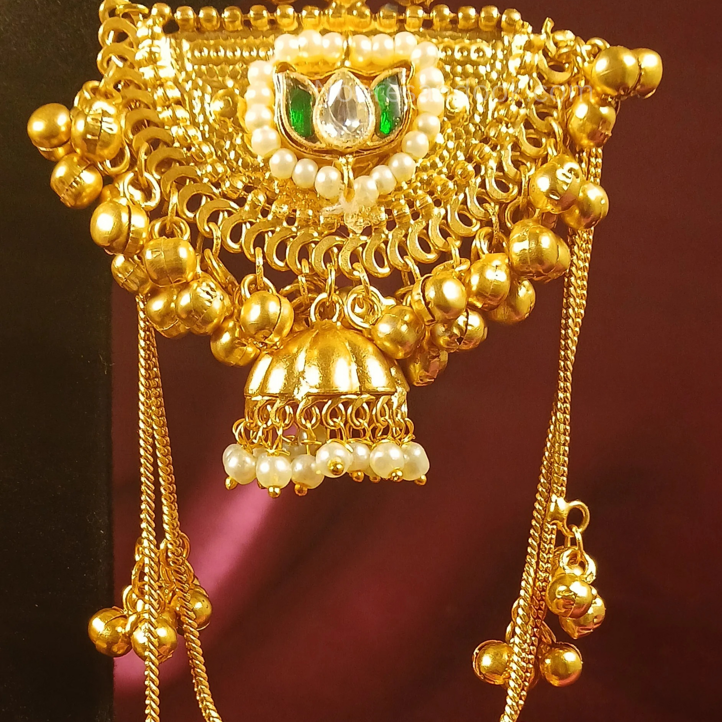 Kashmiri Earrings - Blue