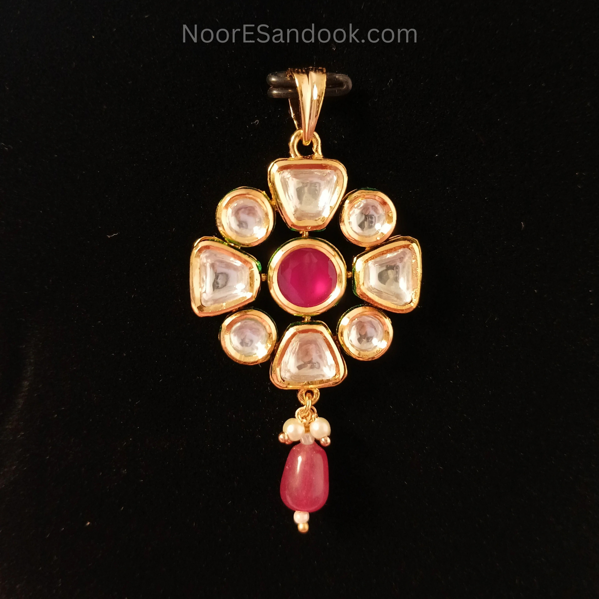 Kundan Pendant Set