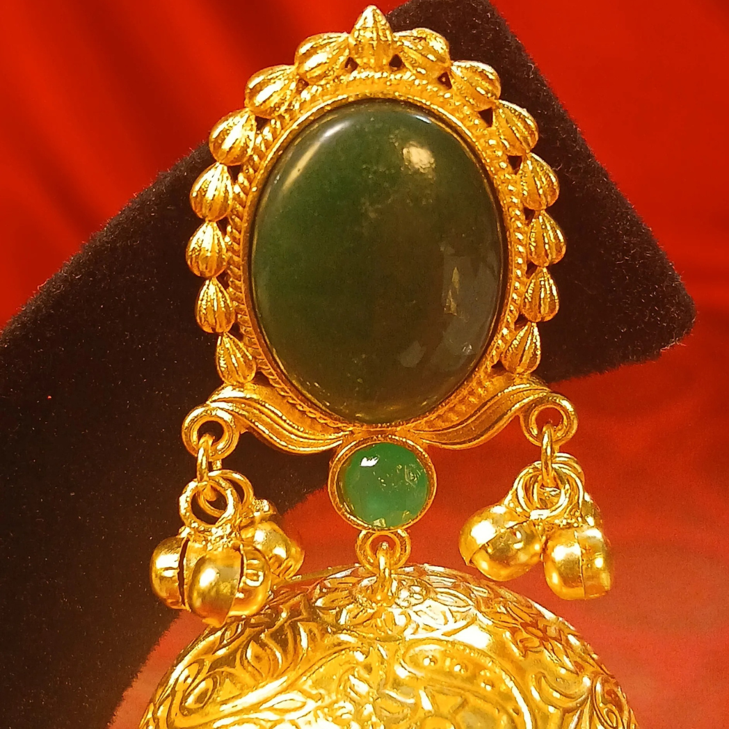 Lightweight Brass Jhumka