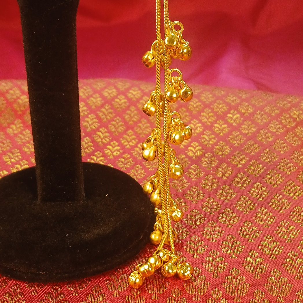 Kashmiri Light Earrings- Blue