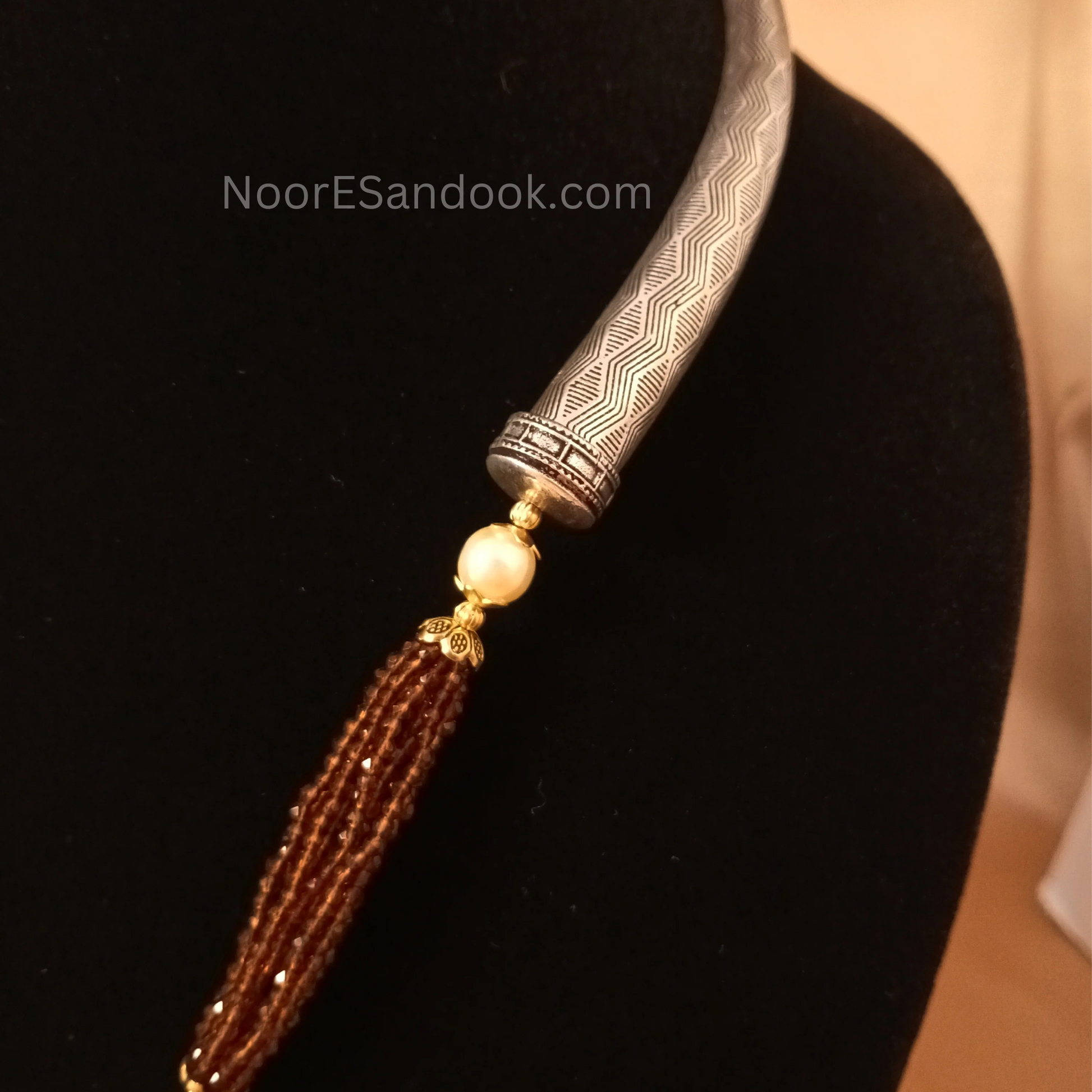 Half Haslee with Big Pendant- Pattern 1