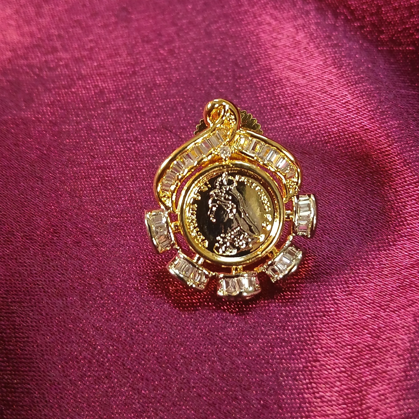 Imperial Portrait Pendant Set