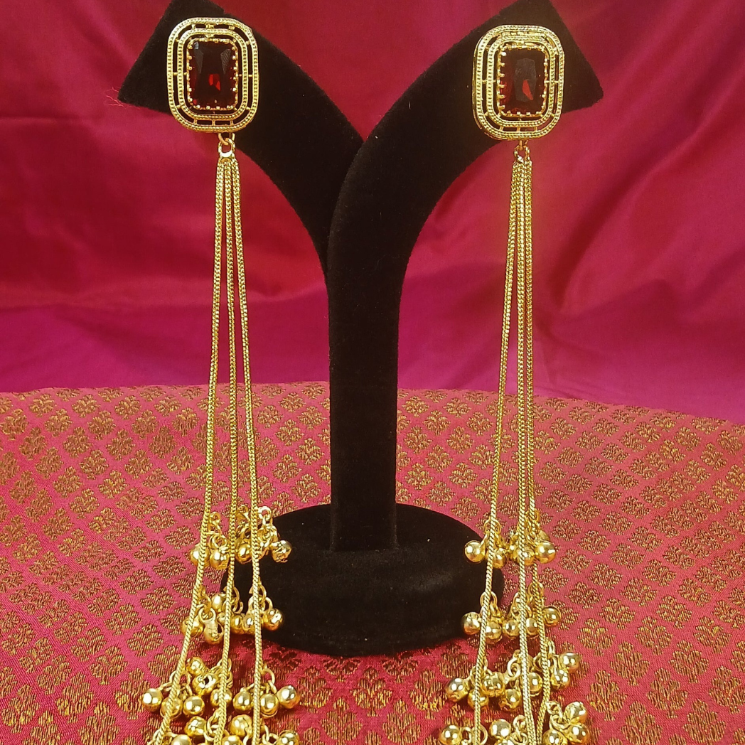 Long Kashmiri Earrings
