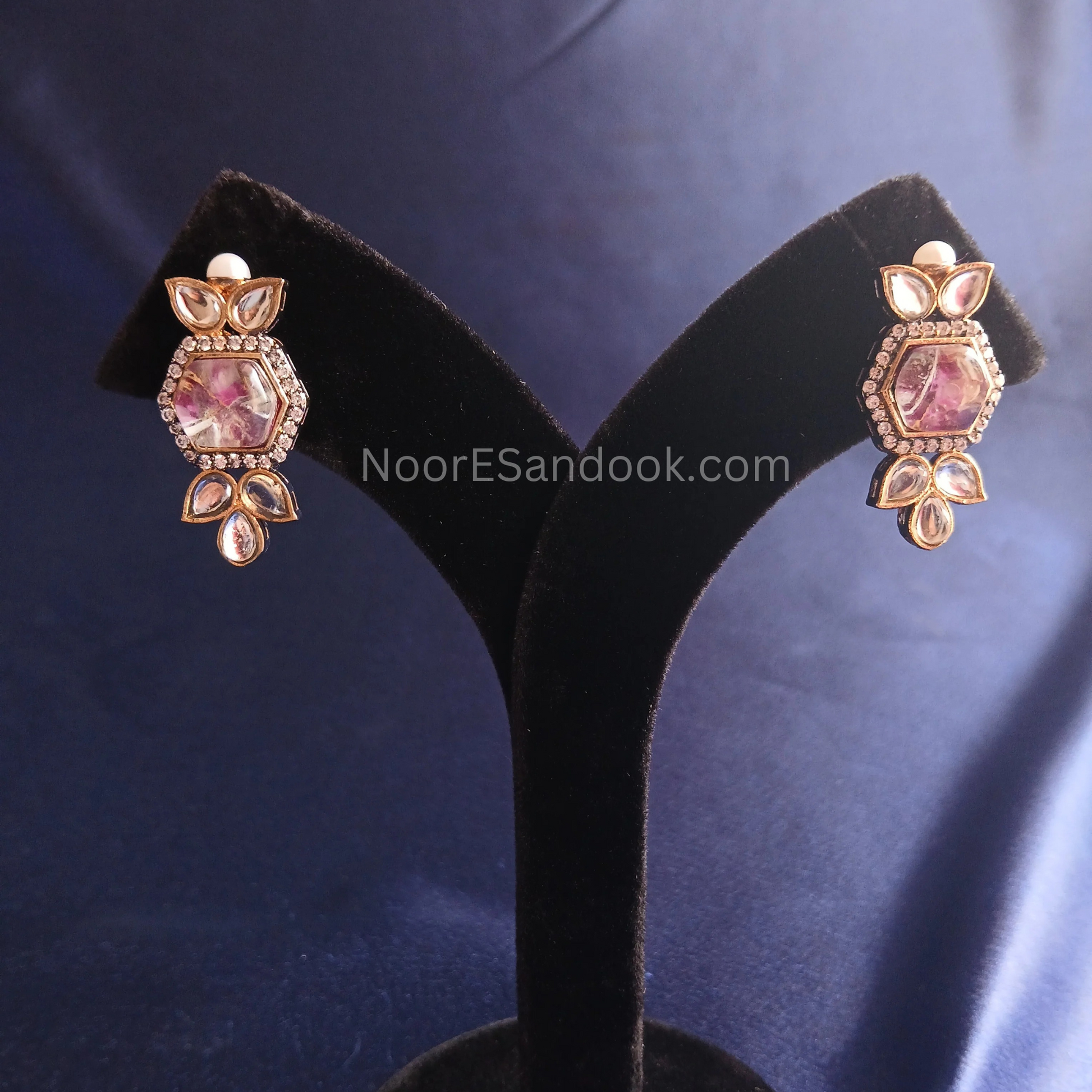 Doublet Stone Necklace- Design 1