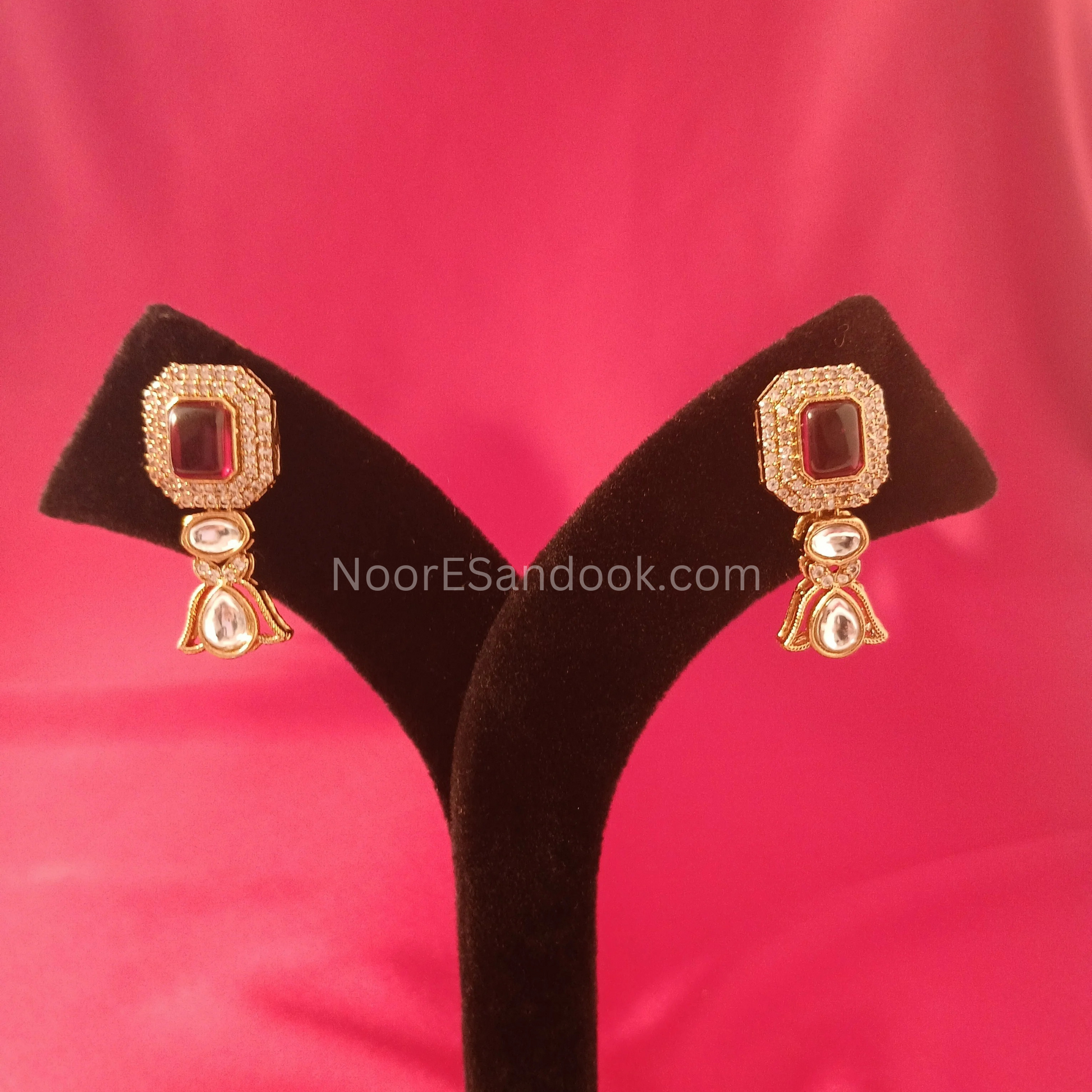 Doublet Stone Necklace- Design 2