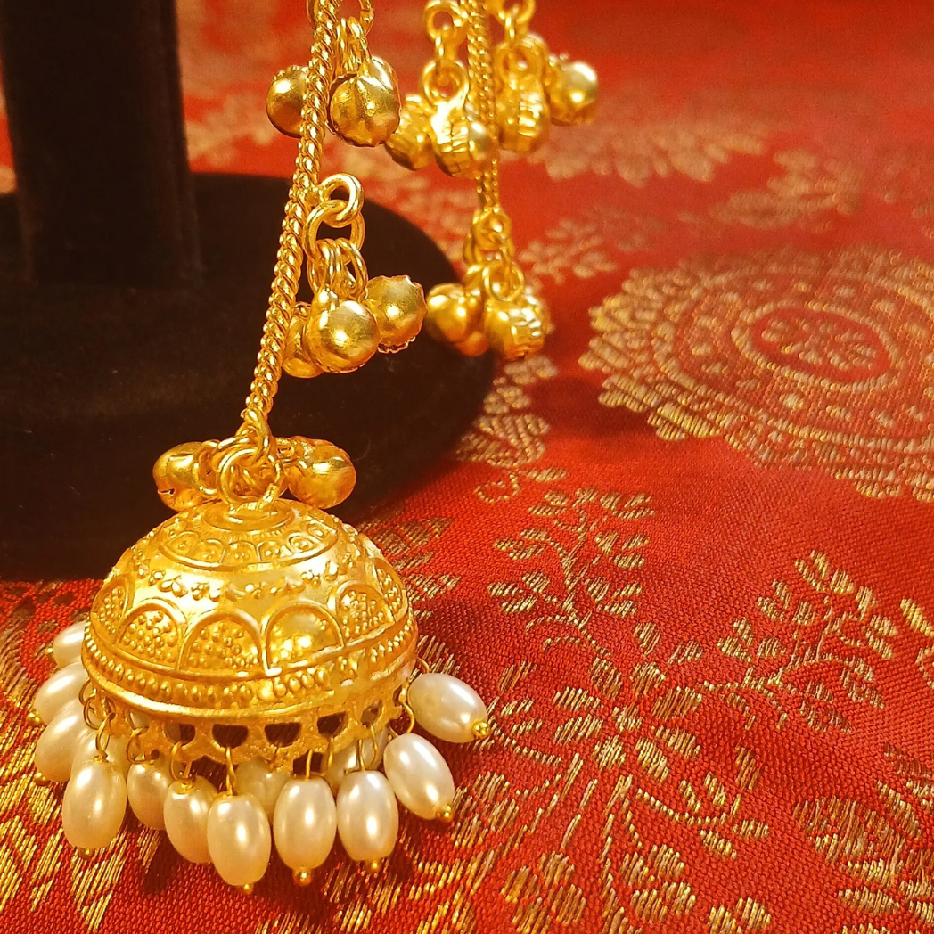 Light Kashmiri Earrings