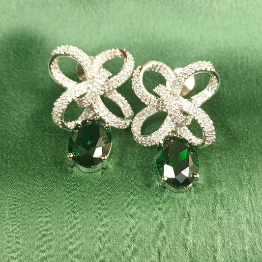 Green Earrings