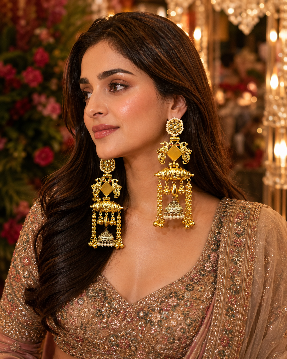 Kashmiri Fusion Earrings