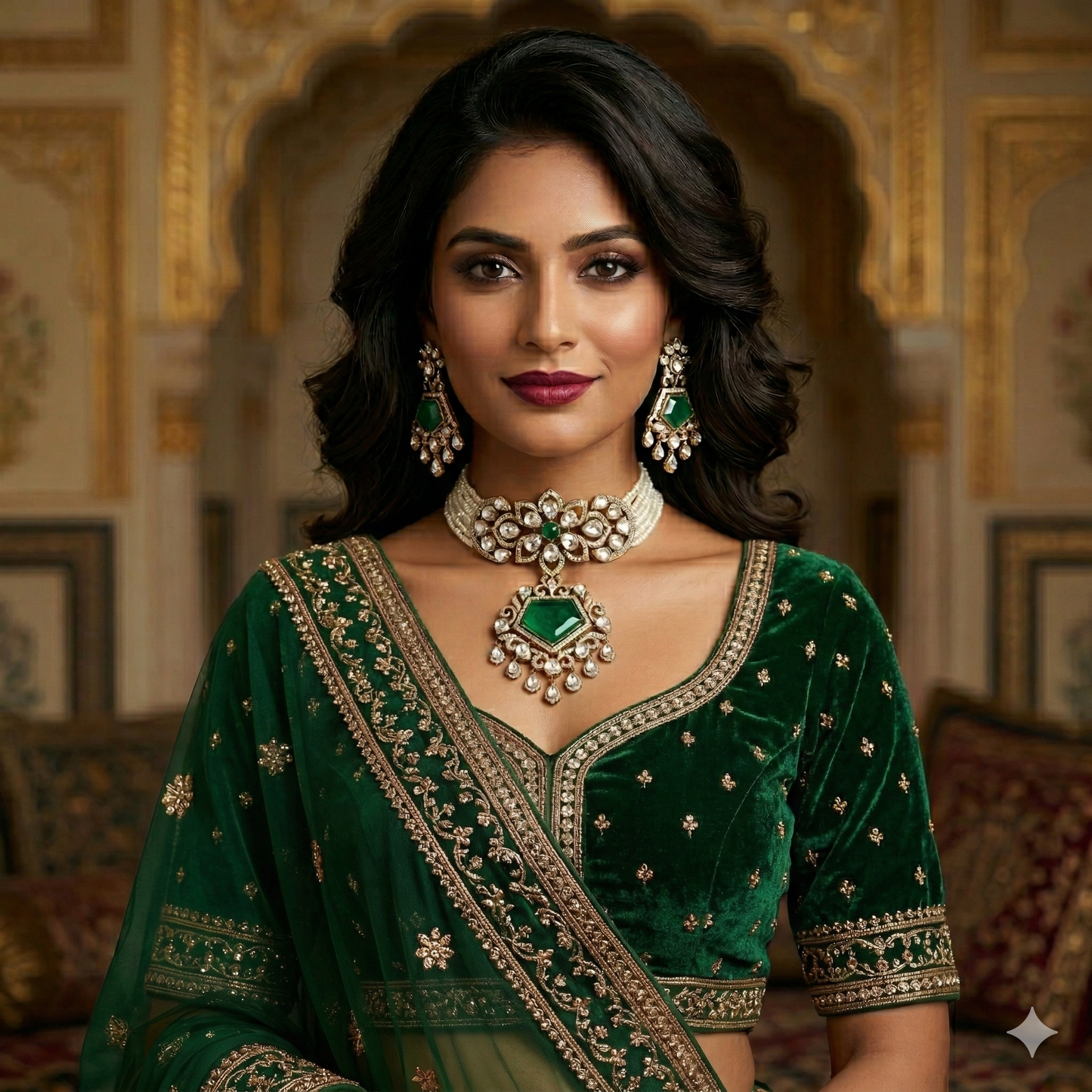 Rang Mahal Polki Choker