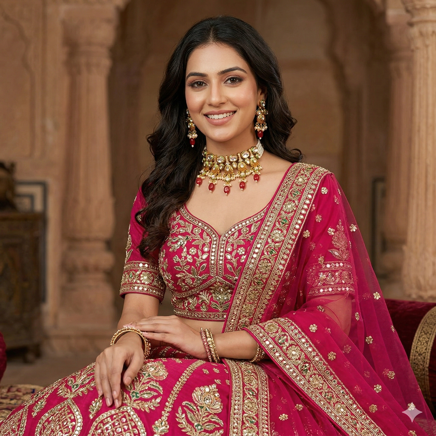 Mehfil Polki Choker