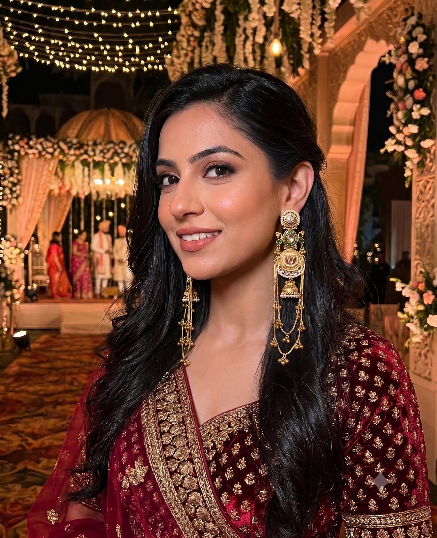 Fusion Kashmiri Earrings