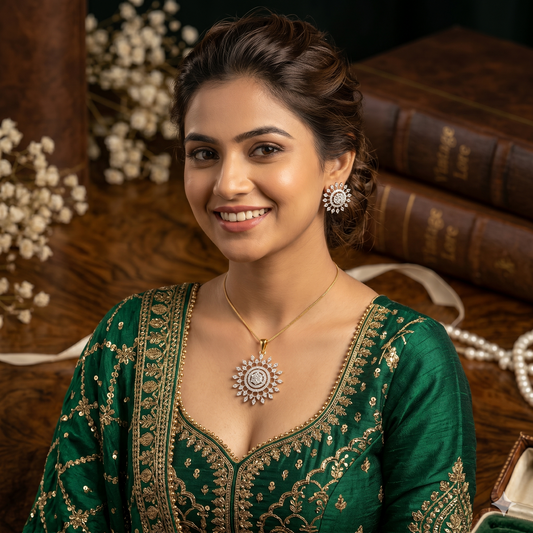 Graceful Glow Pendant Set