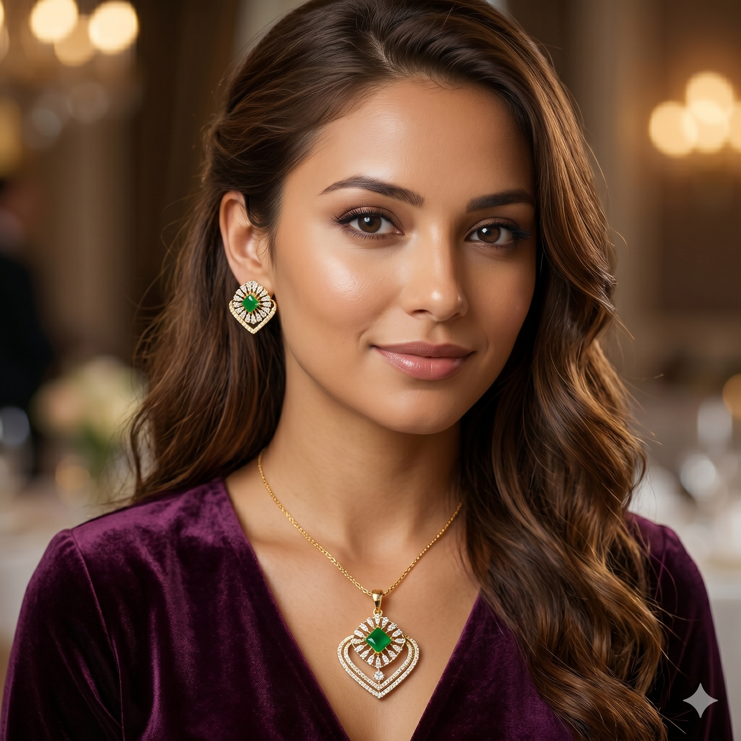 Pure Brilliance Pendant Set