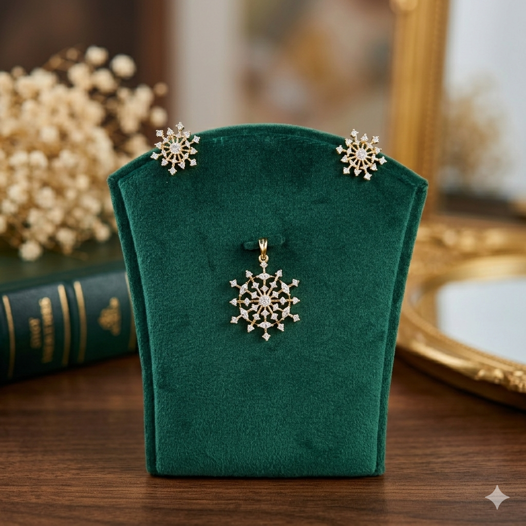 Ice Glow Pendant Set