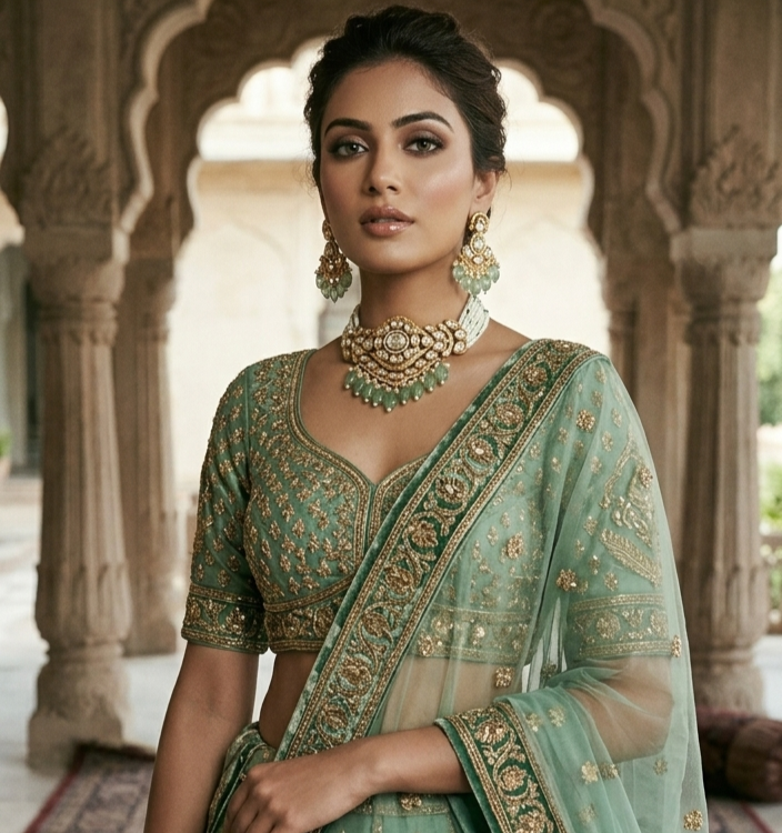 Afsana Polki Choker