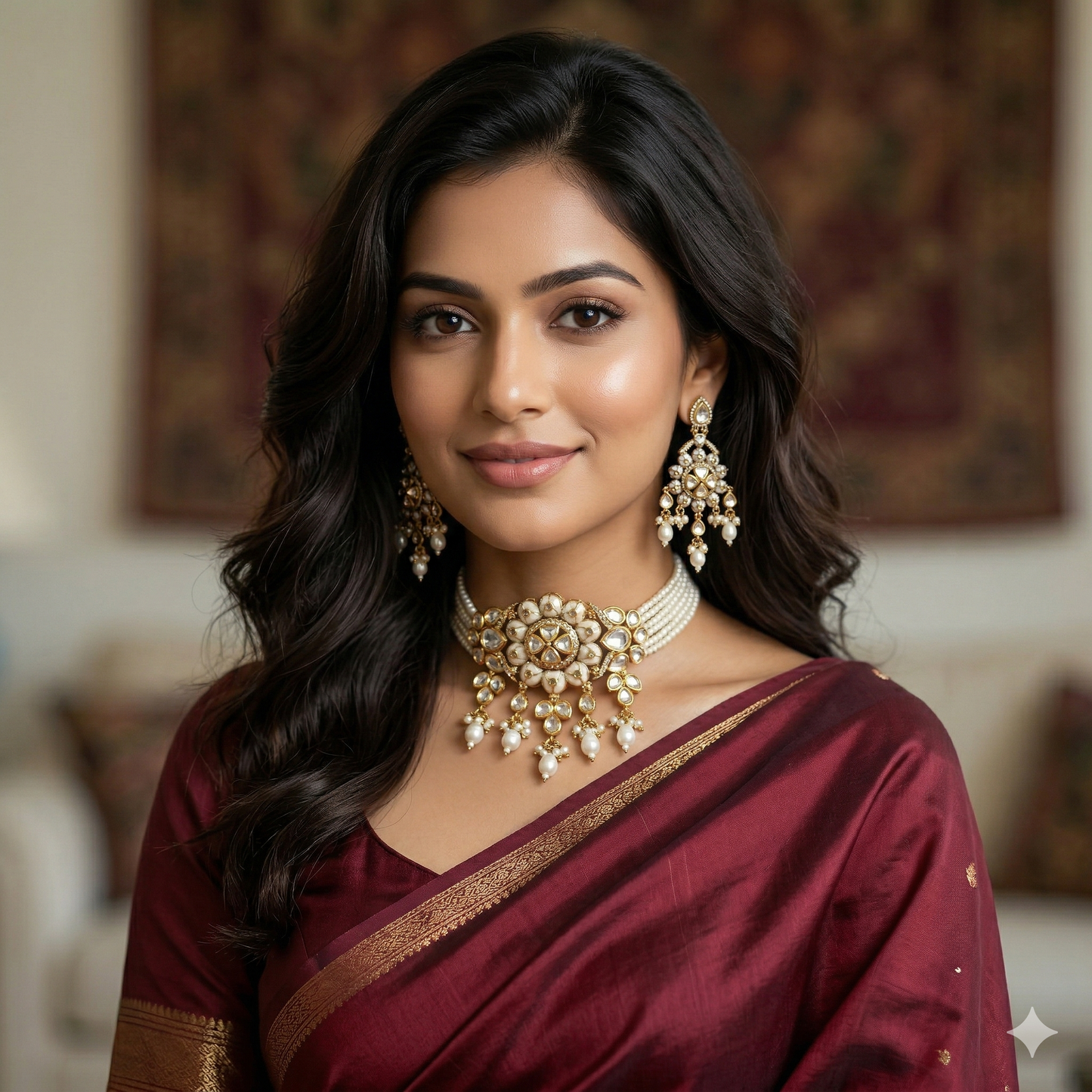 Gulnaar Polki Choker
