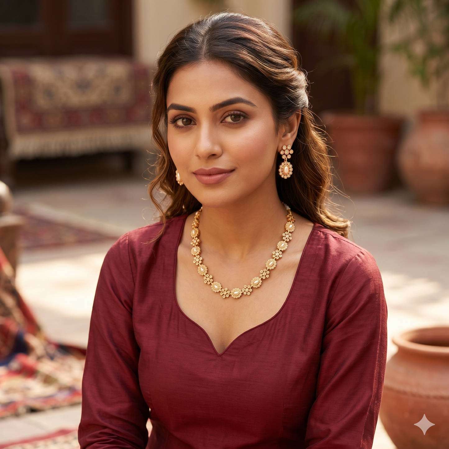 Gulzar Necklace Set