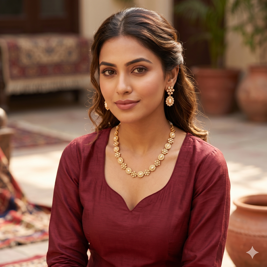 Gulzar Necklace Set