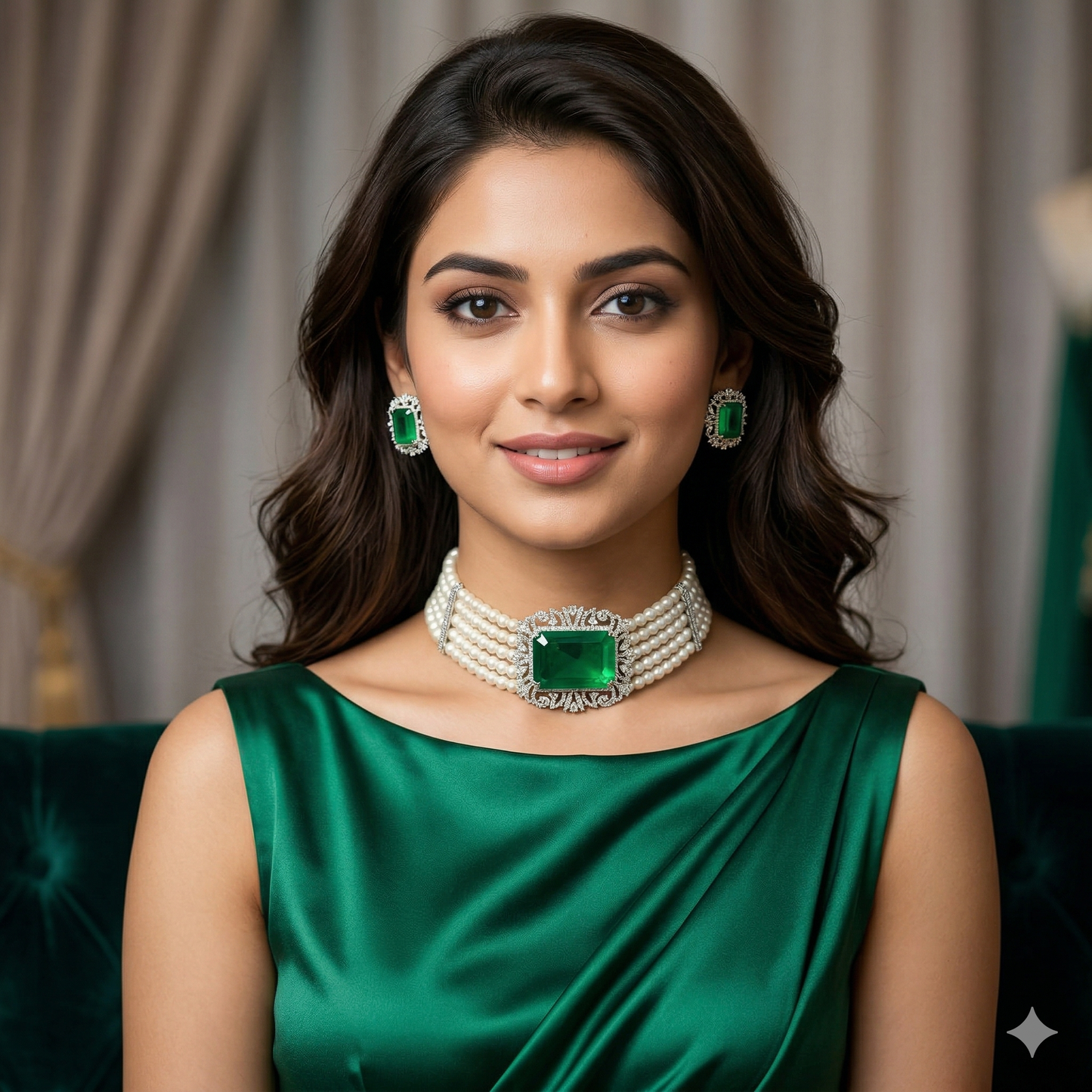 Shehzadi Pearl Choker