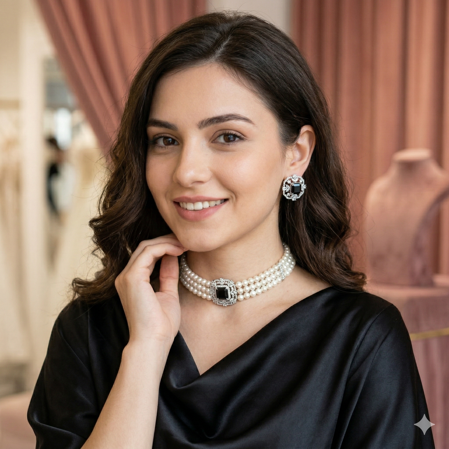 Meher Pearl Choker