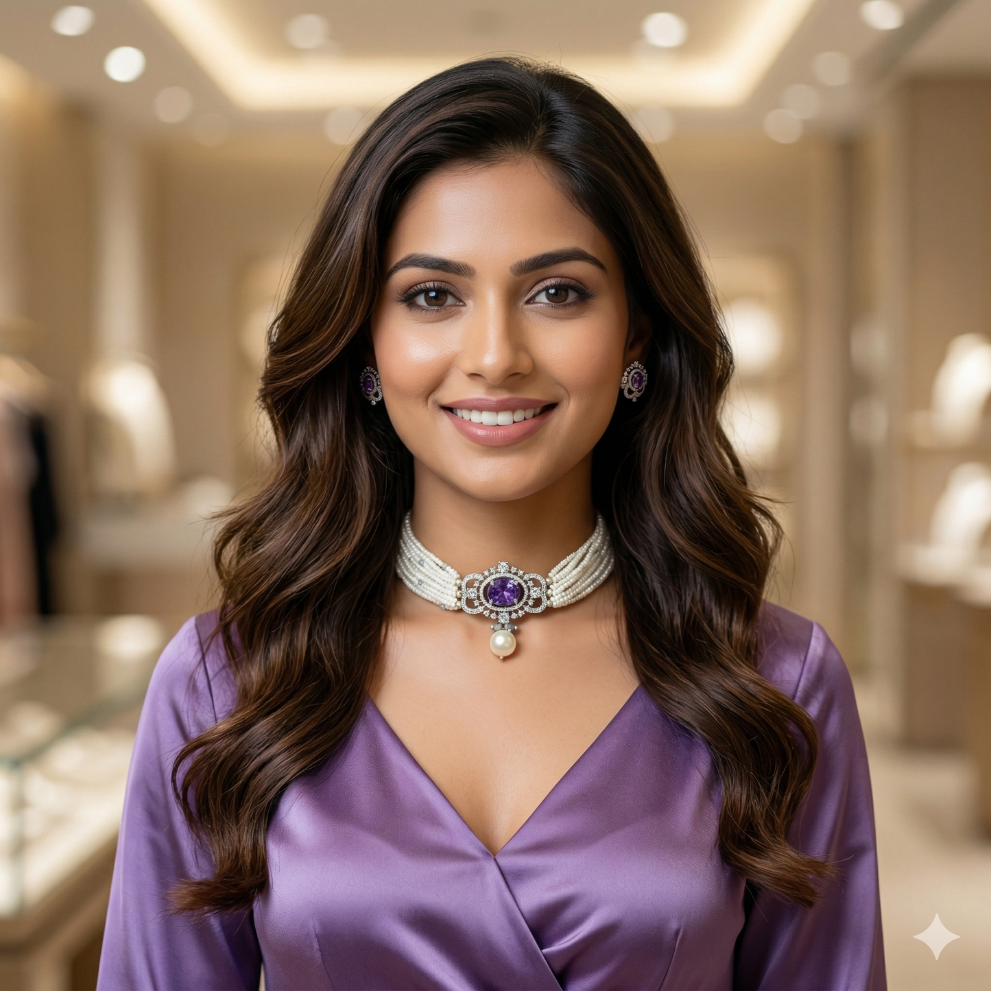 Pearl Aura Choker