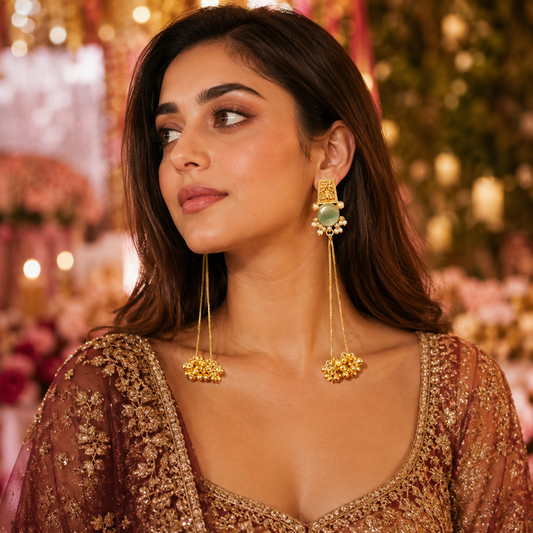 Lightweight Kashmiri Earrings