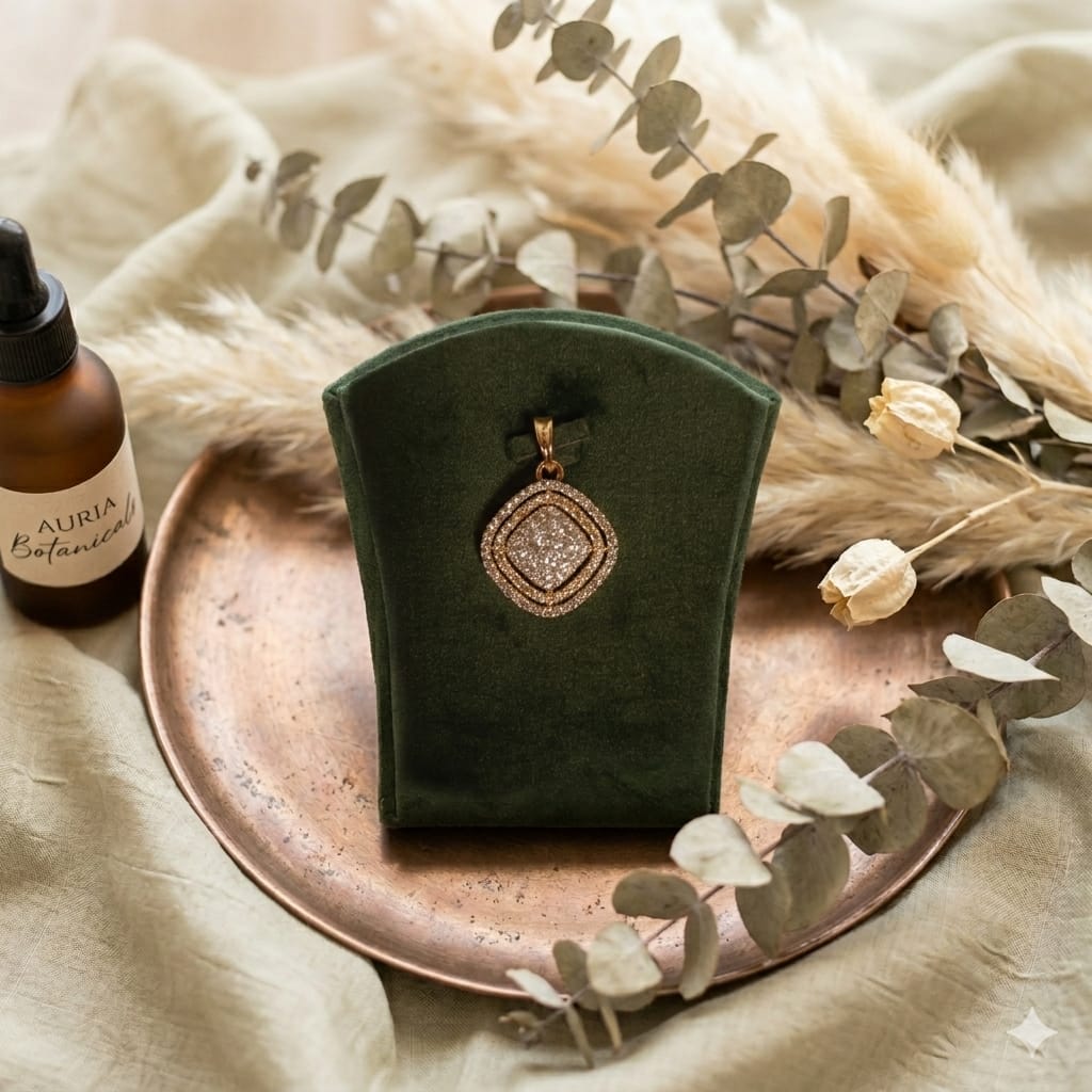 Gentle Spark Pendant Set